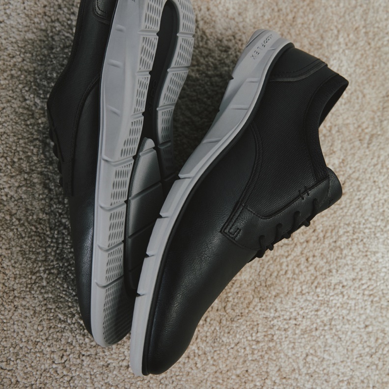 Aldo Fashion Black Dividend Oxford Shoe