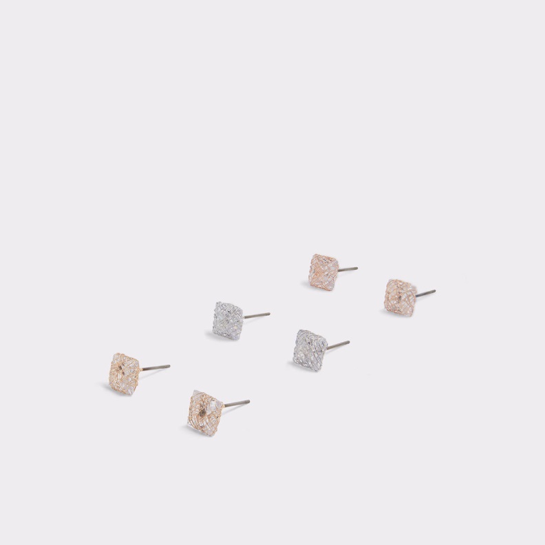 Metallic Multi Fashion Aldo Last Chance Dolonna Stud Earrings