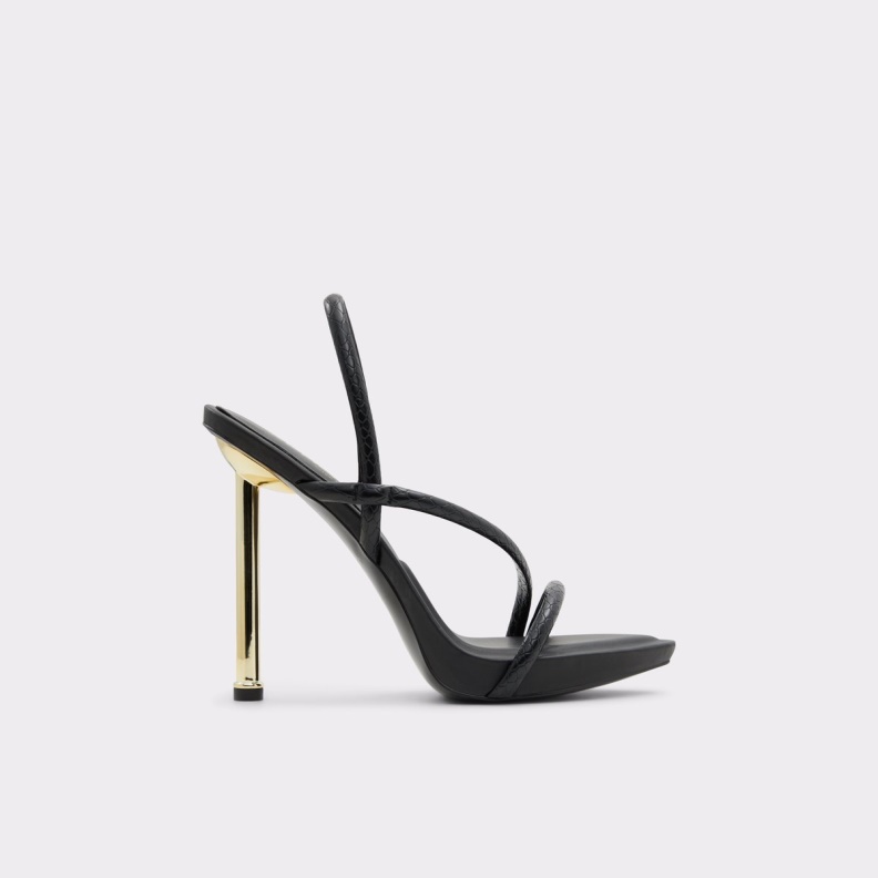Aldo Fashion New Arrival Dorah Sling Back Heeled Sandal Black