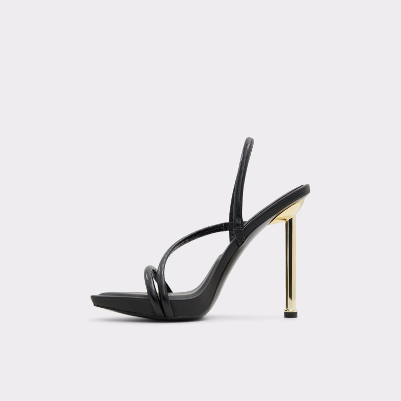 Aldo Fashion New Arrival Dorah Sling Back Heeled Sandal Black
