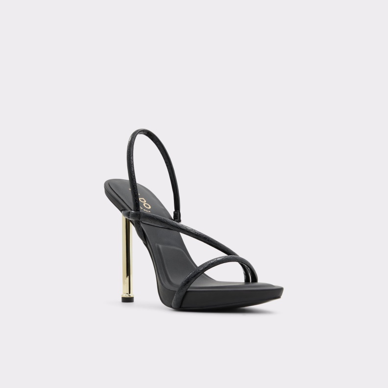 Aldo Fashion New Arrival Dorah Sling Back Heeled Sandal Black