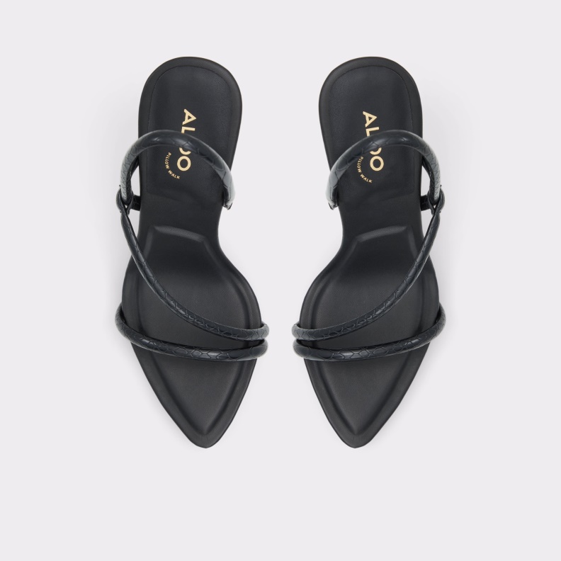 Aldo Fashion New Arrival Dorah Sling Back Heeled Sandal Black