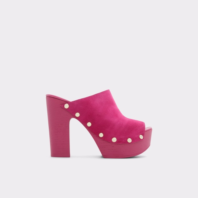 Drenania Heeled Mule Platform Aldo Fashion Pink