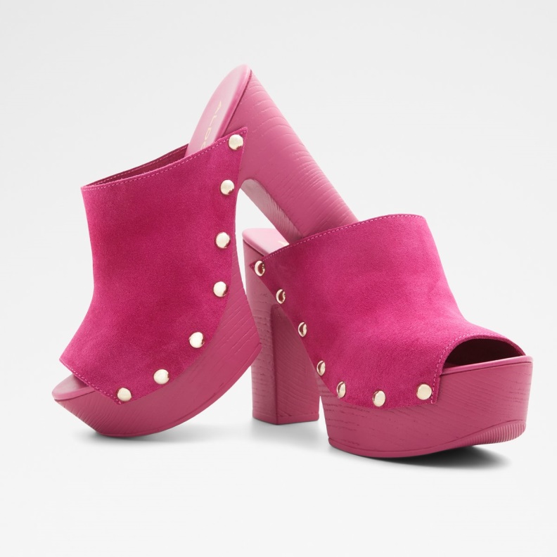 Drenania Heeled Mule Platform Aldo Fashion Pink