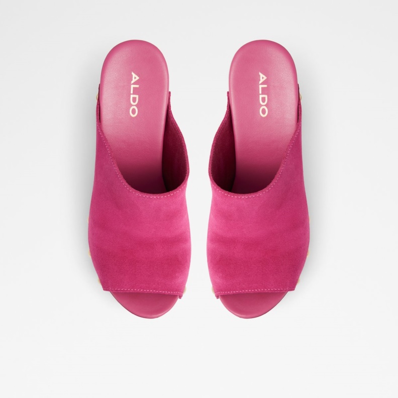 Drenania Heeled Mule Platform Aldo Fashion Pink