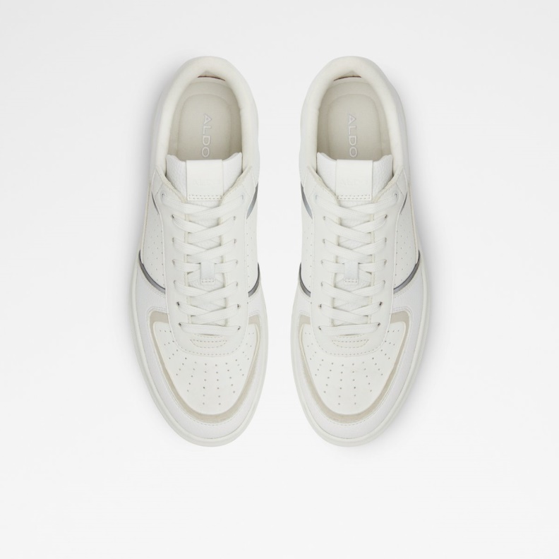 Aldo Fashion Drishtia Low Top Sneaker White Synthetic Perf