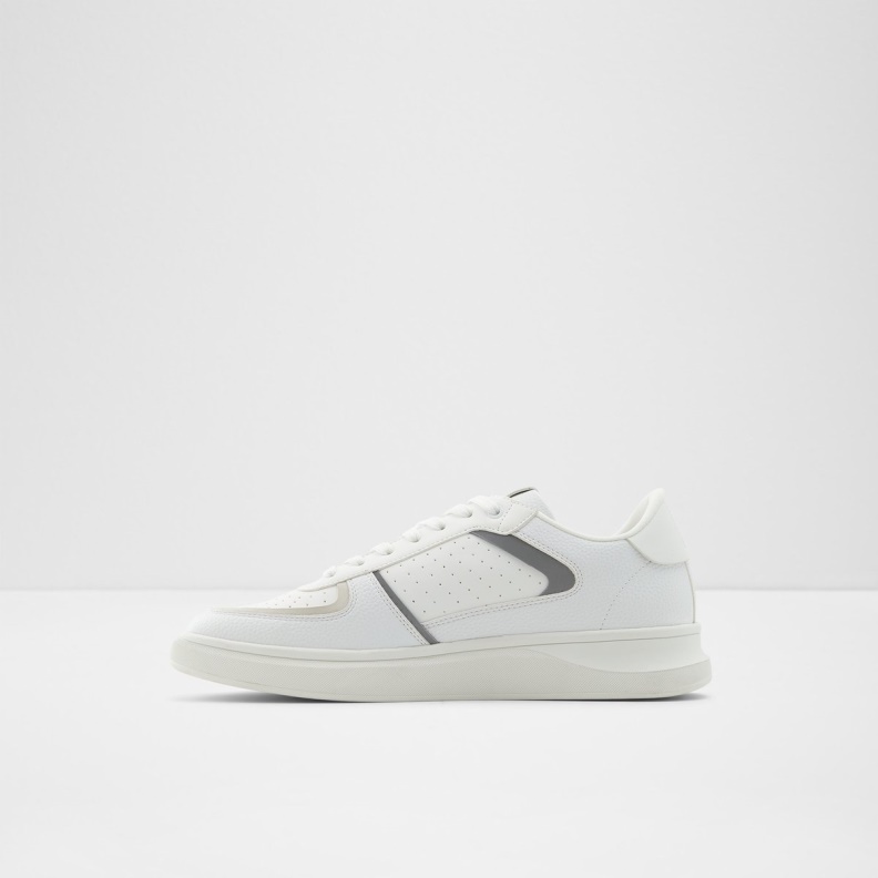 White Synthetic Perf Aldo Fashion Drishtia Low Top Sneaker