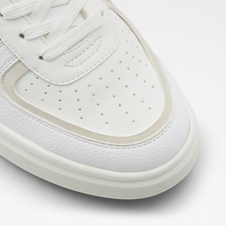 White Synthetic Perf Aldo Fashion Drishtia Low Top Sneaker