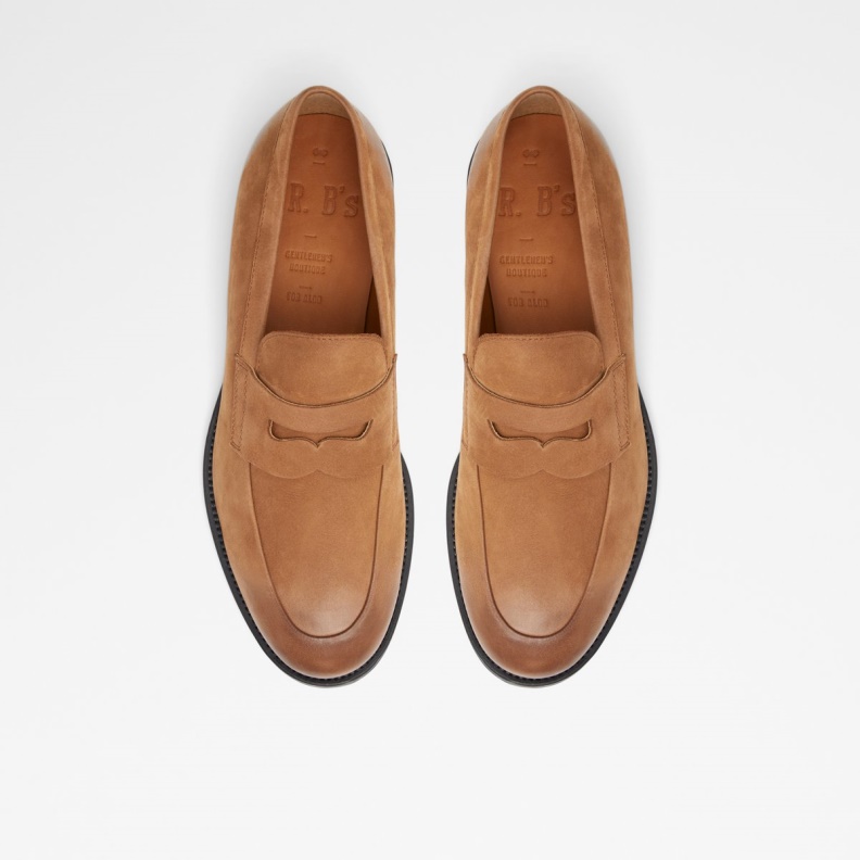 Medium Brown Aldo Fashion Duke Loafer