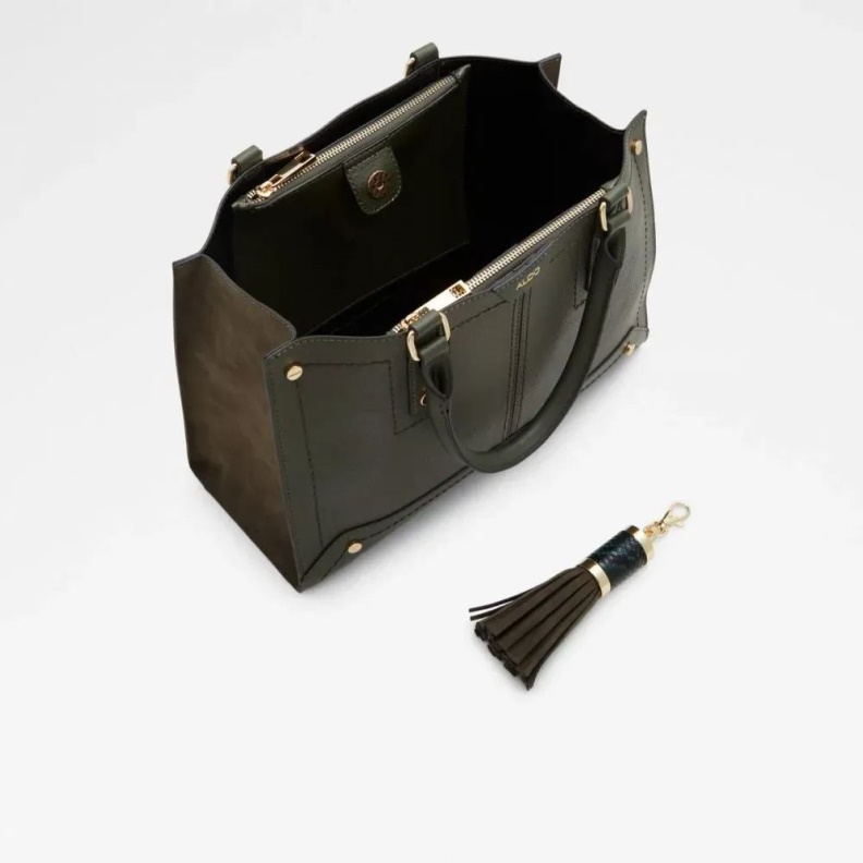 Aldo Fashion Etna Women's Handbag Tote Khaki