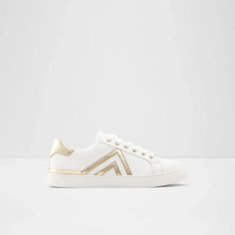 Fran Women's Lace-Up Sneaker Aldo Fashion Gold