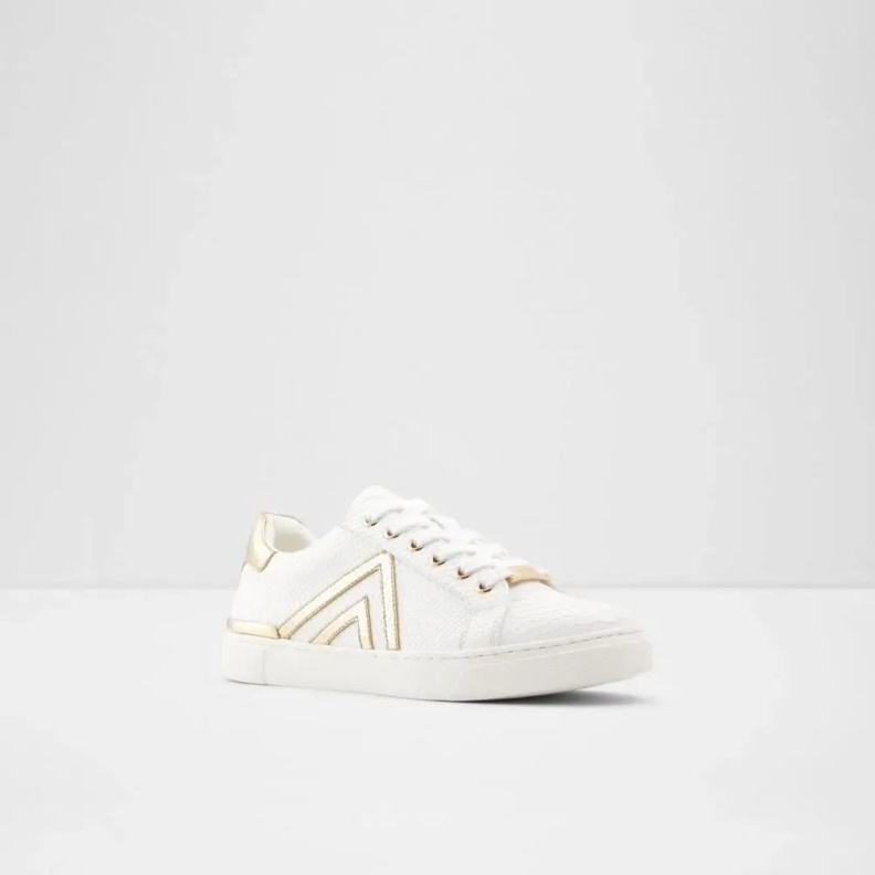 Fran Women's Lace-Up Sneaker Aldo Fashion Gold