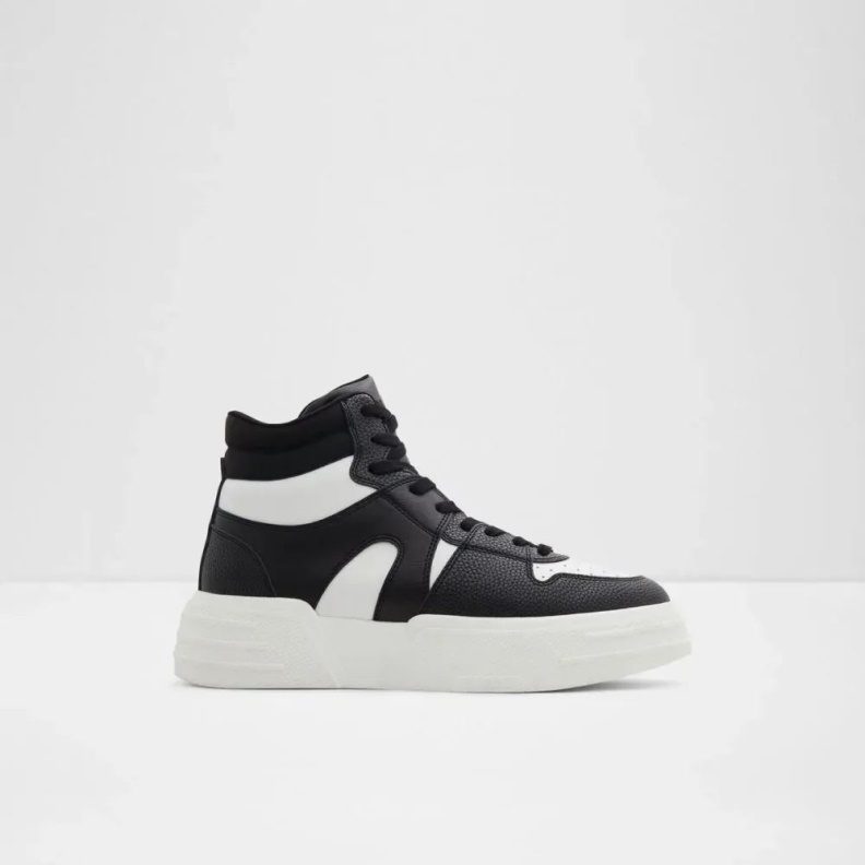 Aldo Goliath Men's High Top Sneaker Black Fashion