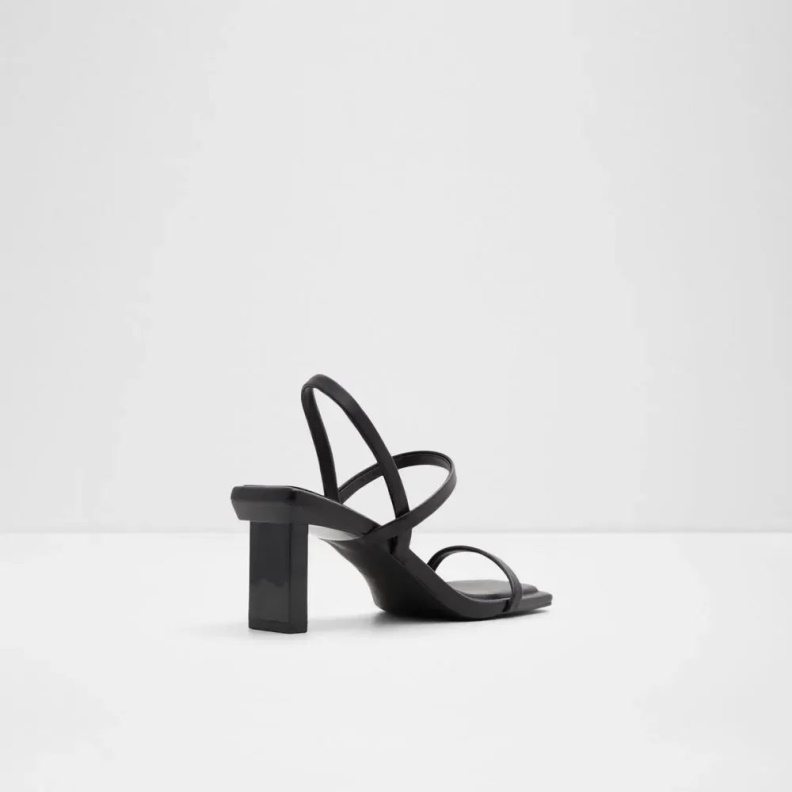 Black Lokurr Women's Sling Back Heeled Sandal Aldo Fashion