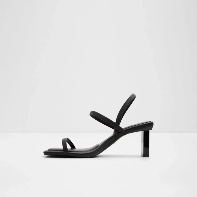 Black Lokurr Women's Sling Back Heeled Sandal Aldo Fashion
