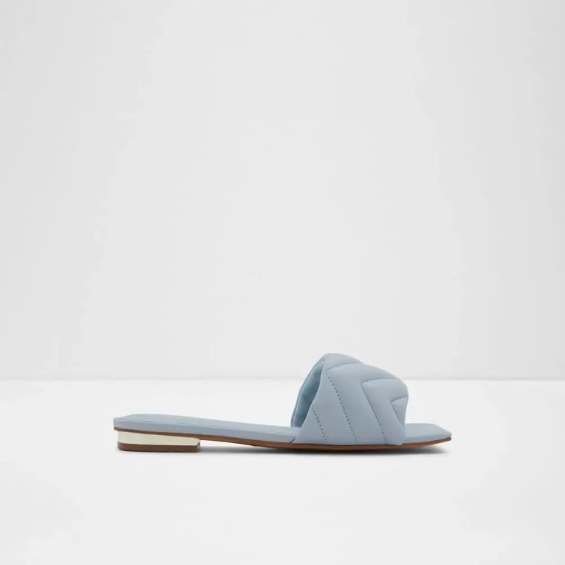 Light Blue Moniq Women's Flat Sandal Fashion Aldo