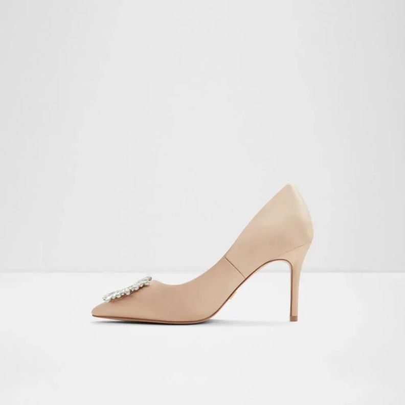 Aldo Fashion Bone Platine Women's Stiletto Pump