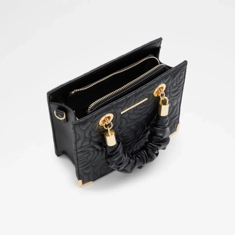 Black Aldo Fashion Rosella Women's Handbag Top Handle