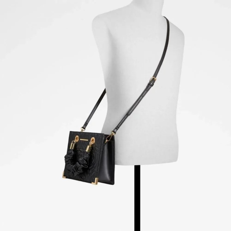 Black Aldo Fashion Rosella Women's Handbag Top Handle