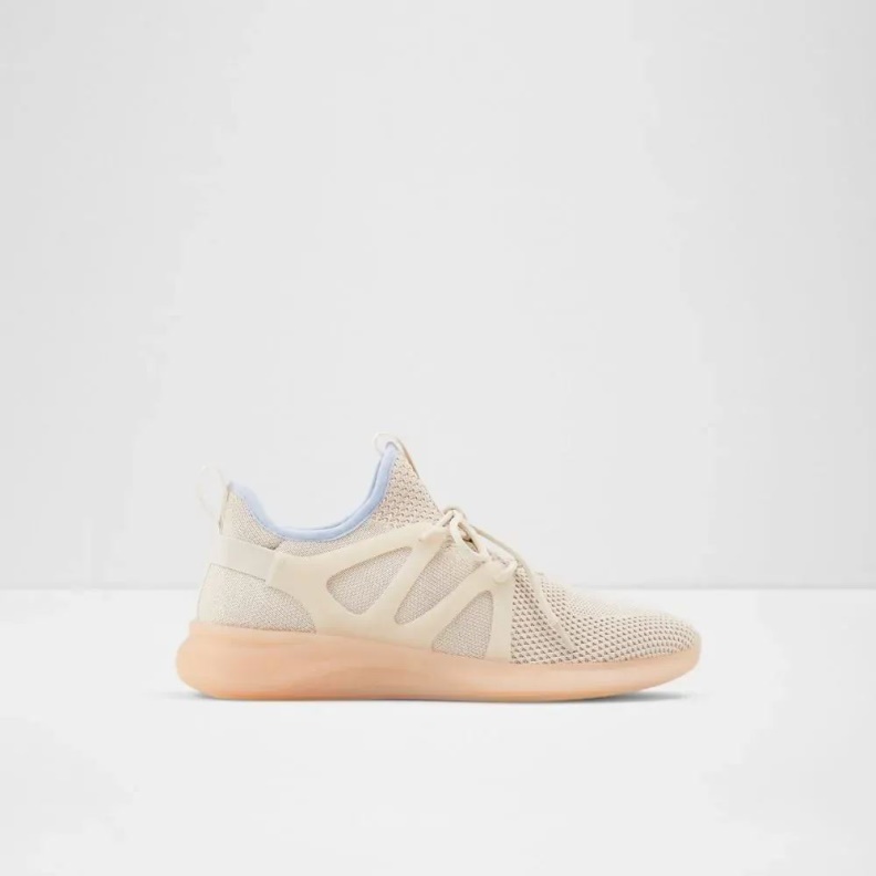 Fashion Aldo Beige Rpplfrost1B Women's Slip-On Sneaker