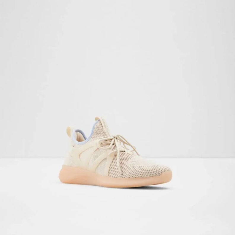 Fashion Aldo Beige Rpplfrost1B Women's Slip-On Sneaker