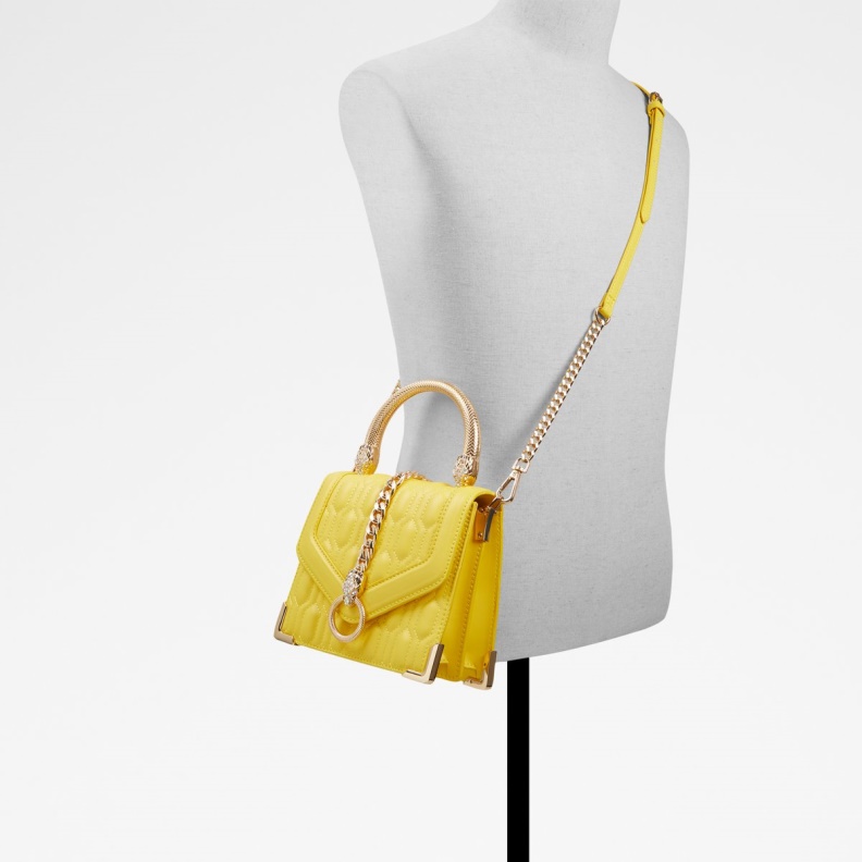 Aldo Easwen Top Handle Bag Yellow Fashion