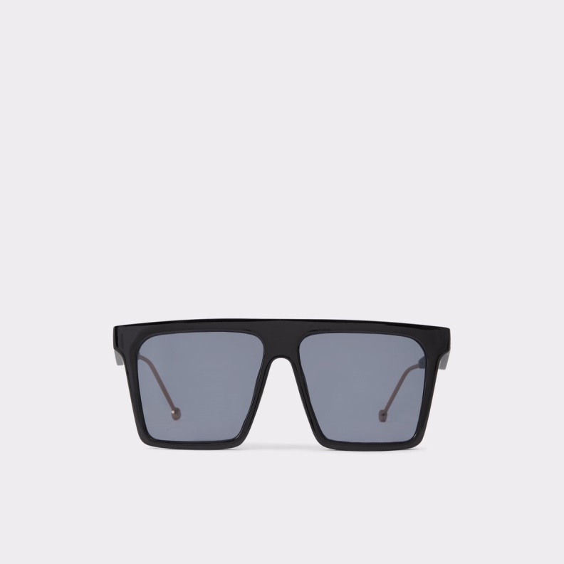 Black-Gold Multi Aldo Fashion Edirakin Square Sunglasses