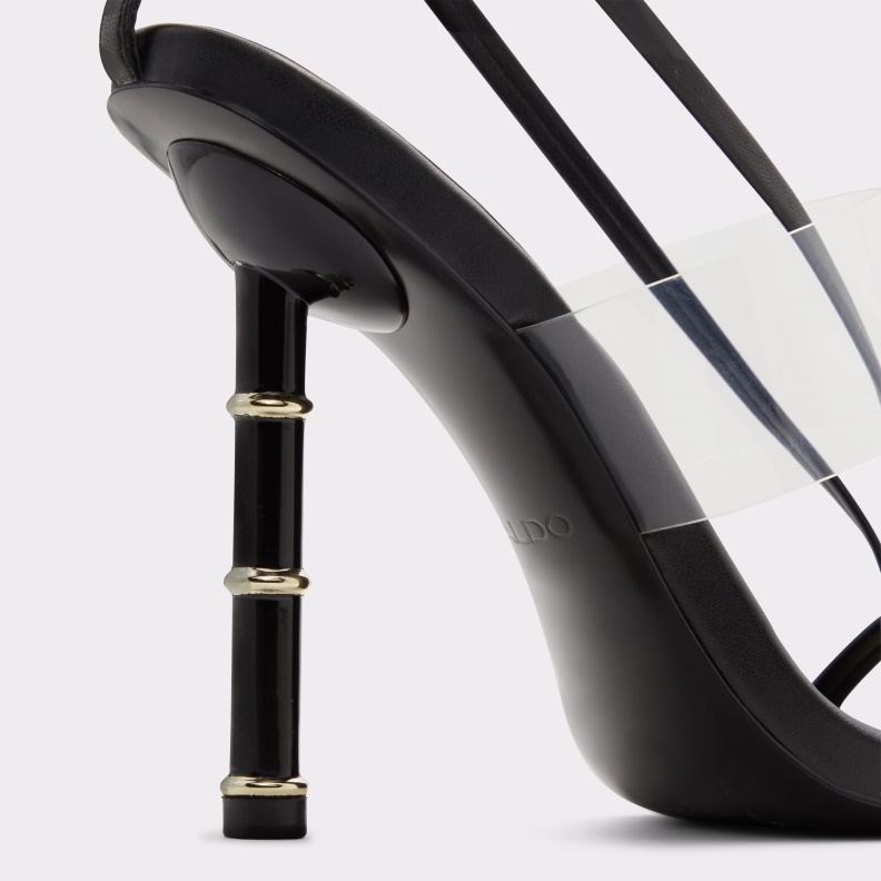New Arrival Elektra Strappy Heeled Sandal Aldo Fashion Black