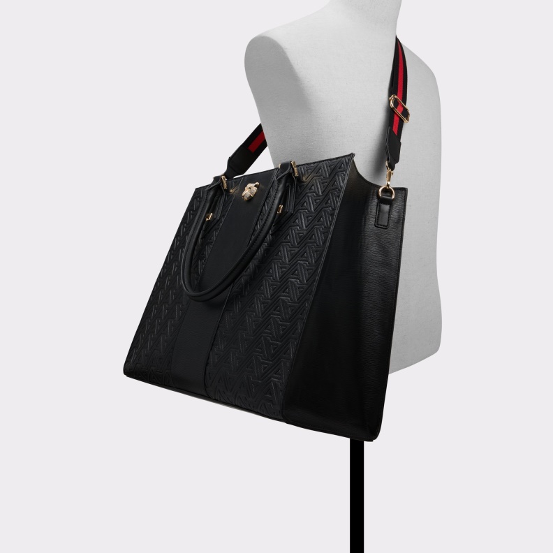 Black Fashion Aldo Enzobaro Tote Bag