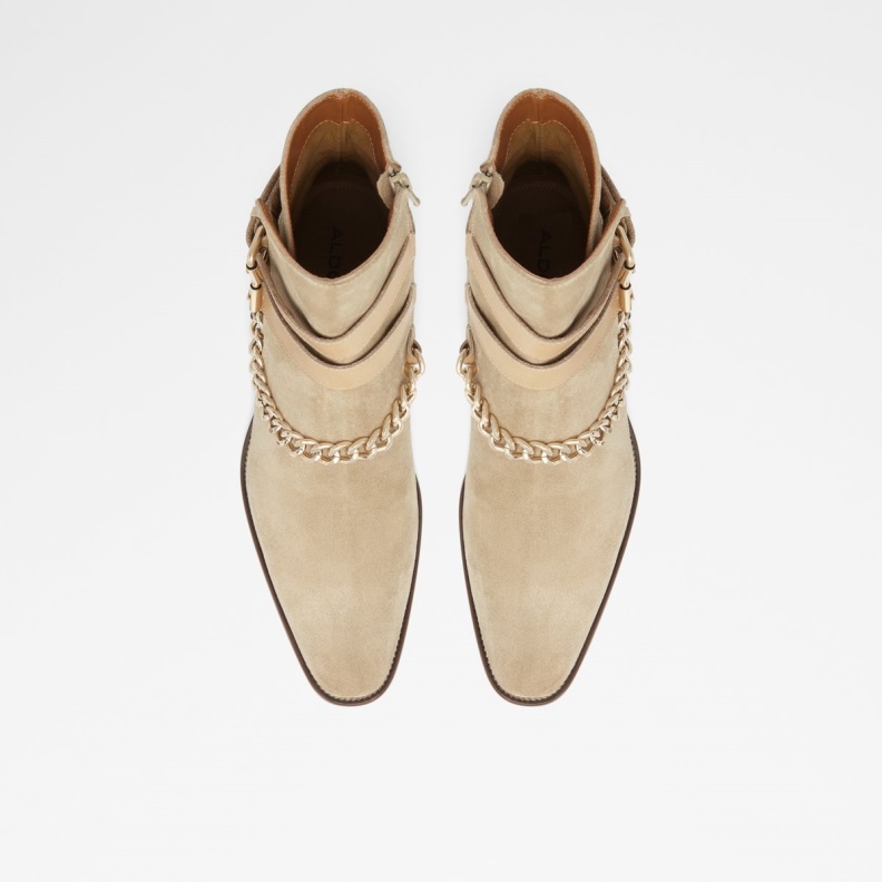 Fashion Light Beige Aldo New Arrival Eolophus Ankle Boot