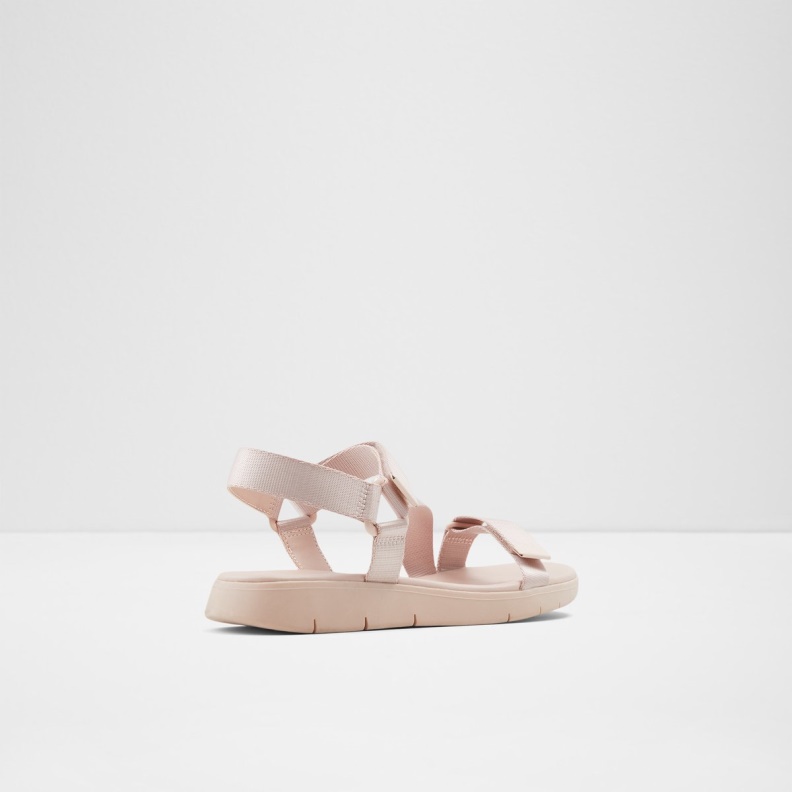 Fashion Aldo Light Pink Eoweniel Strappy Flat Sandal