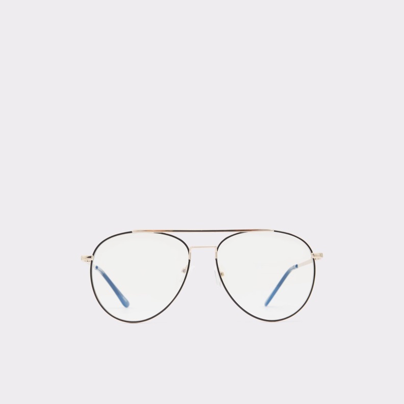 Sold Out Epinel Aviator Sunglasses Black-Gold Multi Aldo Fashion