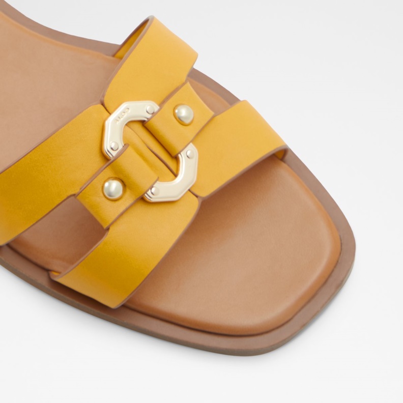 Fashion Yellow Fandra Sling Back Sandal Aldo