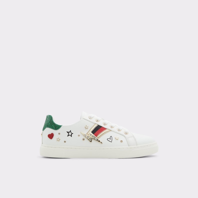 White Fineday Low Top Sneaker Aldo Fashion