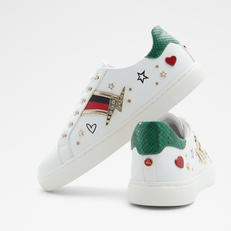 White Fineday Low Top Sneaker Aldo Fashion