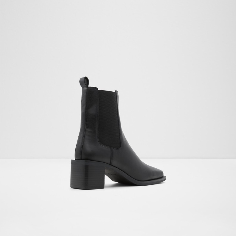 Black Aldo Fashion Foal Chelsea Boot