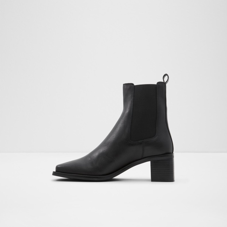 Black Aldo Fashion Foal Chelsea Boot