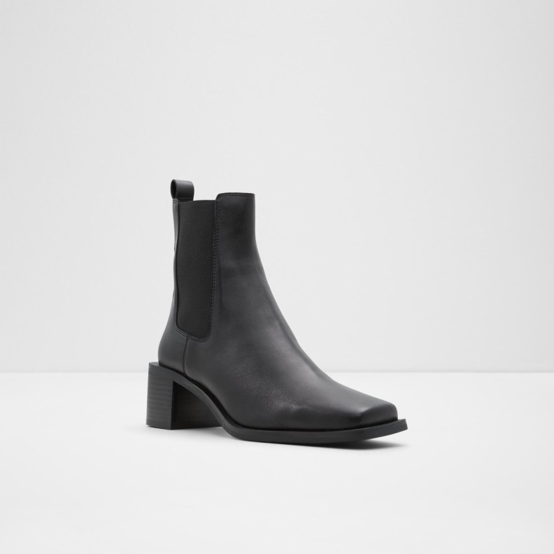 Black Aldo Fashion Foal Chelsea Boot