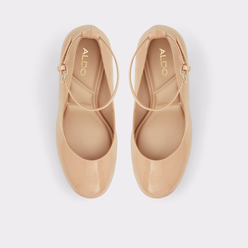 Aldo Fashion Bone New Arrival Fonda Ankle Strap Heeled Shoe Plateforme