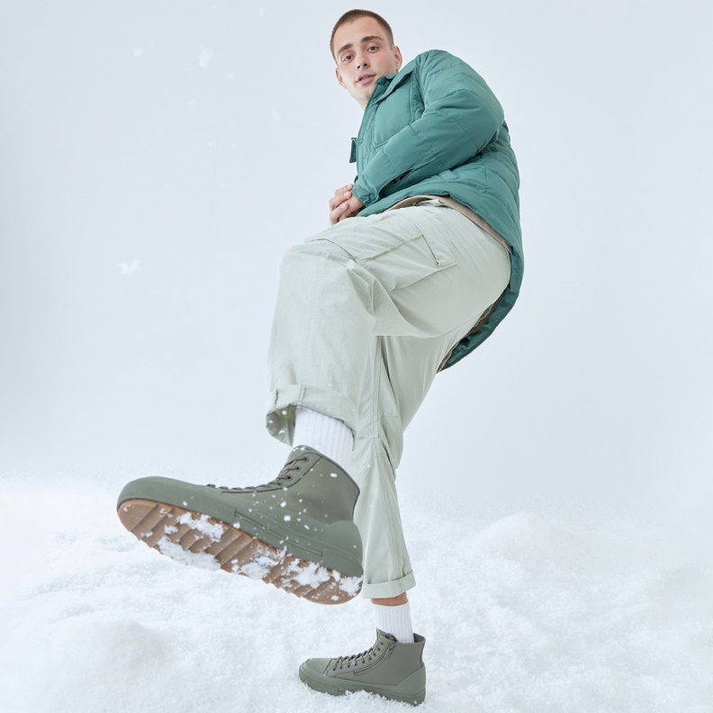 Aldo Fashion Khaki New Arrival Freesole Low Top Sneaker Cup Sole