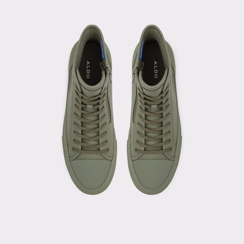 Aldo Fashion Khaki New Arrival Freesole Low Top Sneaker Cup Sole