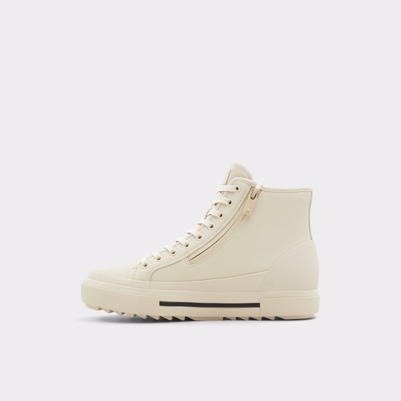 Fashion Aldo New Arrival Freesole High Top Sneaker Cup Sole Light Beige