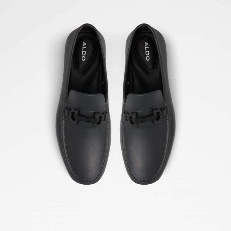 Aldo Black Fashion Gaffdan Driving Shoe