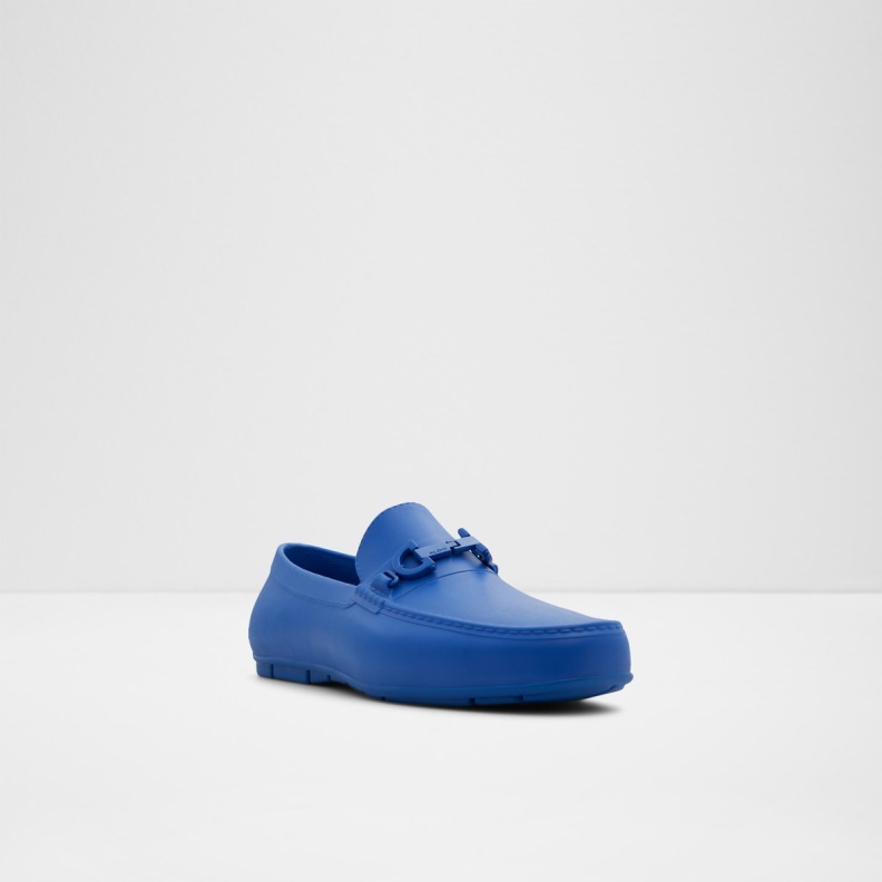 Aldo Fashion Blue Gaffdan Driving Shoe