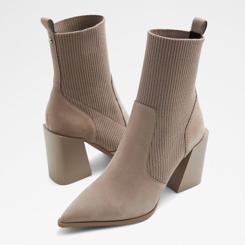 Gray Aldo Fashion Ganina Sock Boot