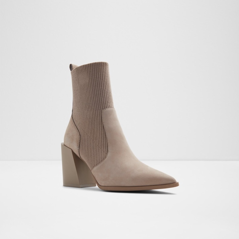 Gray Aldo Fashion Ganina Sock Boot