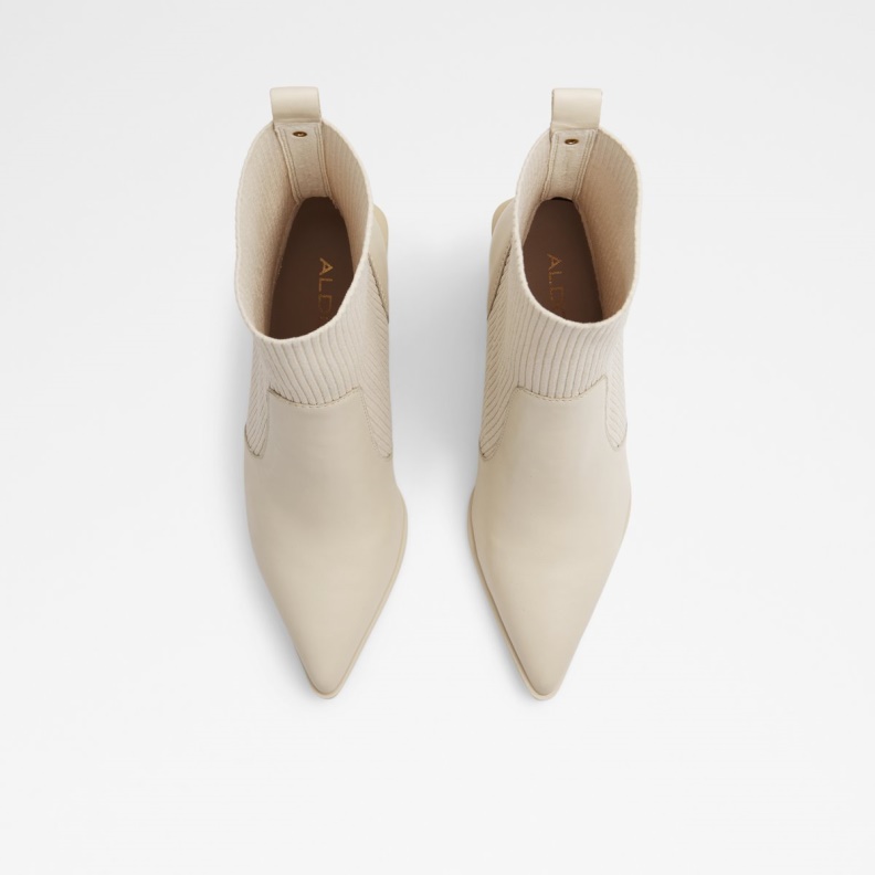 Ganina Sock Boot Fashion Aldo White