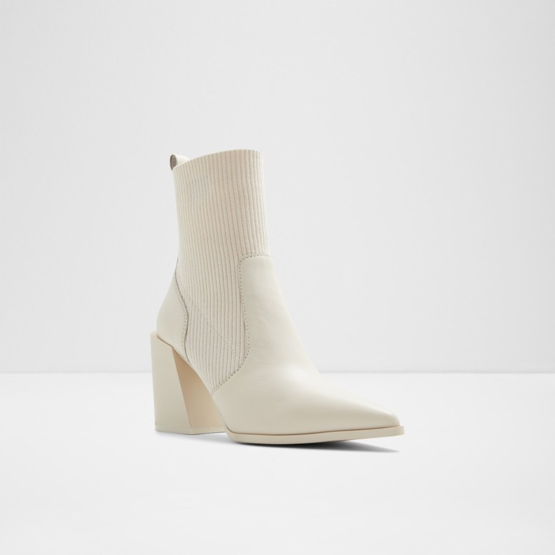 White Fashion Aldo Ganina Sock Boot