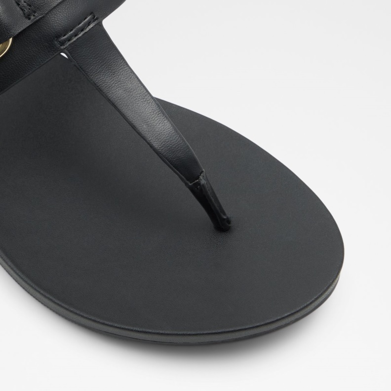 Black Fashion Aldo Gannamaryn T-Strap Sandal