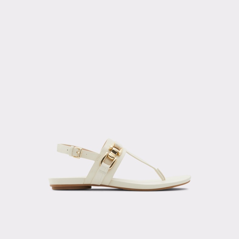 Gannamaryn T-Strap Sandal Fashion Aldo White